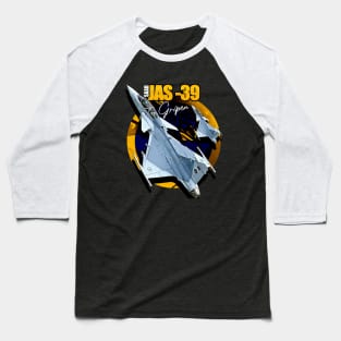 JAS39 Gripen Swedish Air Force Fighterjet Baseball T-Shirt